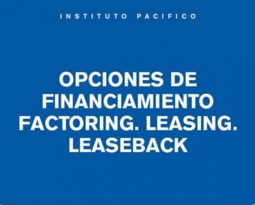 Opciones de Financiamiento